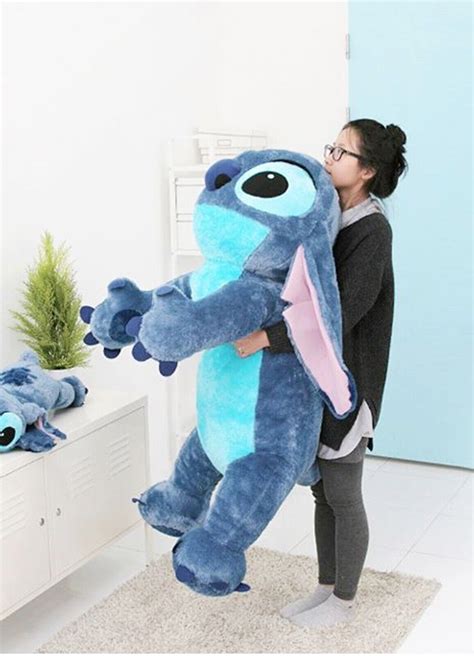 Disney Character Lying STITCH Giant Stitch Plush Doll Cushion Body ...