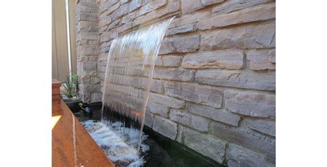 Water Sheet Fall Fountain - Water Sheet Fall Fountain - Fountain ...