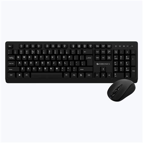 Zebronics Companion 116 Wireless Keyboard and Mouse Combo