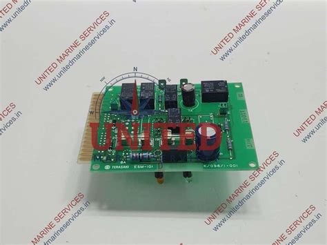TERASAKI ESM-101 D STARTER MODULE PCB CARD K/098/1-001 | United Marine ...