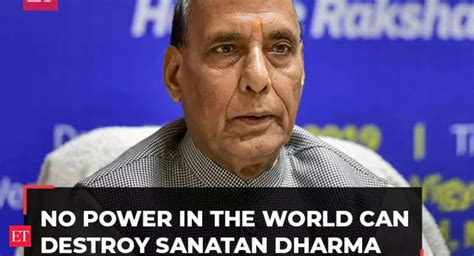 sanatan dharma: No power in the world can destroy Sanatan Dharma ...