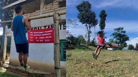 Assam Rifles conduct pre-recruitment training for AGNIVEER aspirants in ...