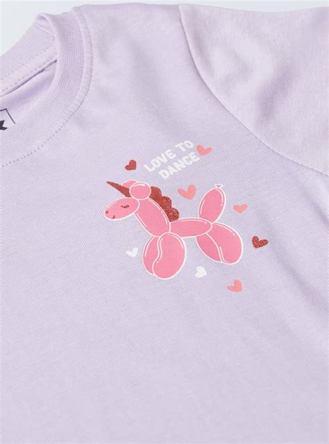 Buy Girls Printed T-shirt Online at just Rs. 169.0 - 1000014781008 ...