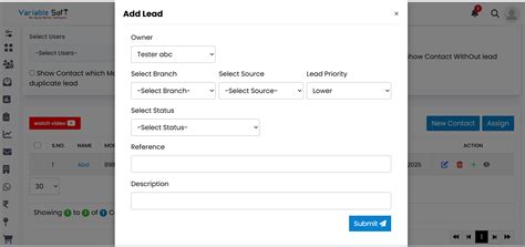 Add lead