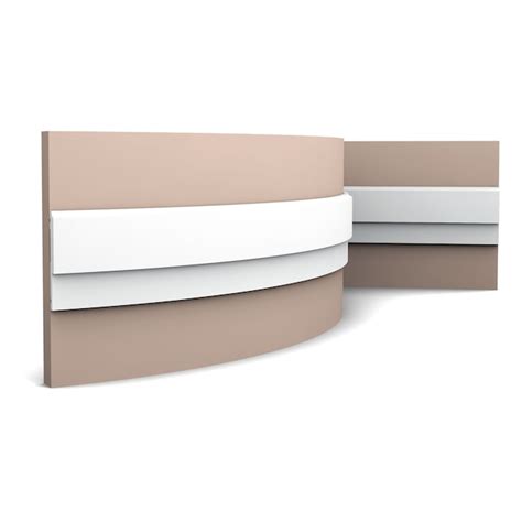 Orac Decor Panel Moulding 3.125-in x 6.5-ft White Primed Polyurethane ...