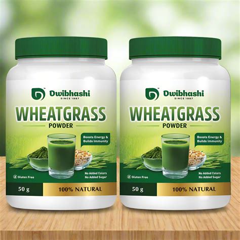 Buy Wheat Grass Powder|50 gms at Lowest Price|Dwibhashi