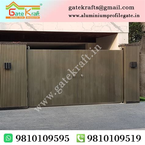 Aluminium Profile Gate || Aluminium Profile Gate Manufacturers In Delhi ...