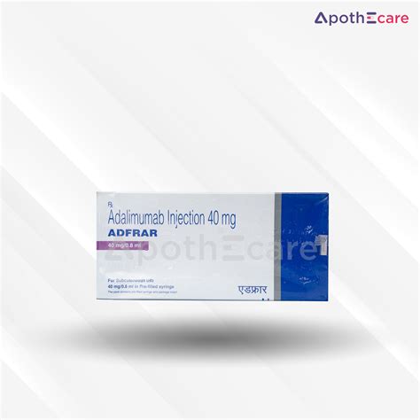 Buy Adfrar 40mg Injection Online: Uses, Price, Dosage, Side Effects