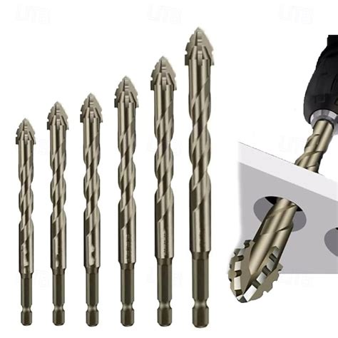 Four Blade Serrated Eccentric Drill,New Four-Flute Sawtooth Eccentric ...