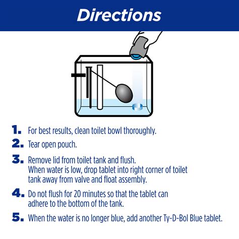 Ty⬝D⬝Bol Original Blue Tablet - Ty⬝D⬝Bol Toilet Bowl Cleaner