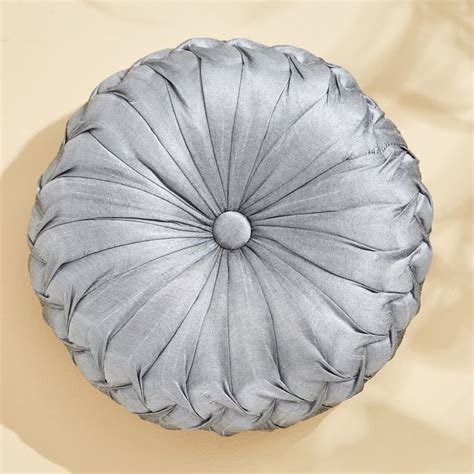 Buy Corsica Ebony Crumpled Filled Cushion - 24x24cm from Corsica by ...