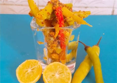 Mustard seed chilli appetizer Recipe by Disha Dodiya - Cookpad