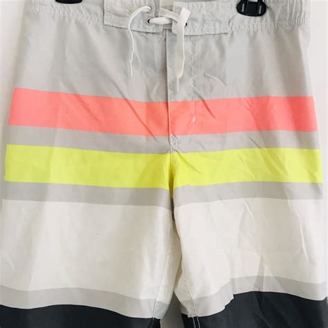 Description: Striped Old Navy bathing suit Size:... - Depop