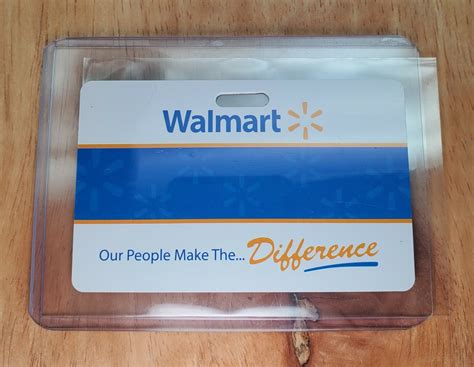 Walmart Employee Name Tag