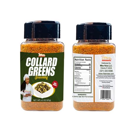 Gilley's Gourmet Spice Collard Green Seasoning at Ken Potter blog