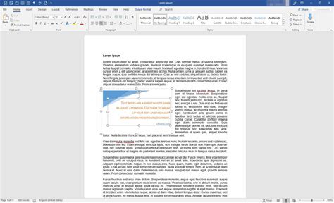How to Do Text Boxes On One Word 的图像结果