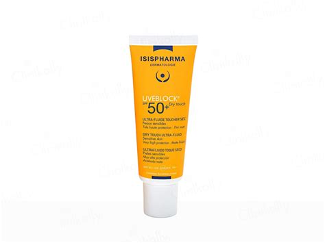 Buy Isispharma UVE Block Dry Touch Ultra-Fluid Sunscreen SPF 50+ PA ...