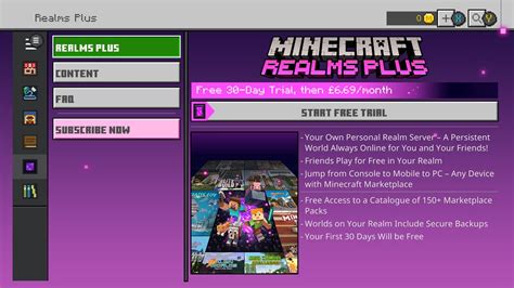 How to Get Minecraft Realms for Free Java 的图像结果