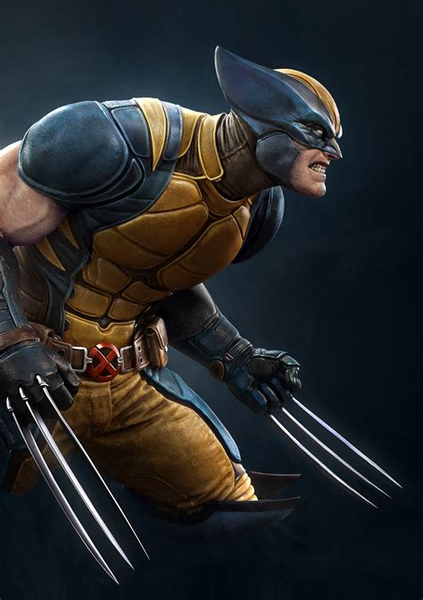 Wolverine X-Men Art Wallpaper, HD Superheroes 4K Wallpapers, Images and Background - Wallpapers Den