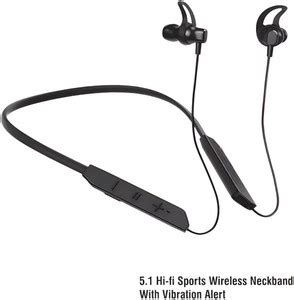 MR.NOBODY N70-HiFi Quality Sound,vibration alert,Bluetooth Neckband ...