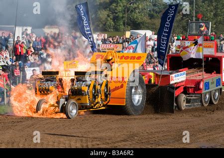 Image result for Pulling Tractor Engine Explosion