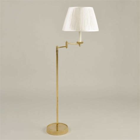 Antique Brass Floor Lamps With Swing Are Identification French Brass