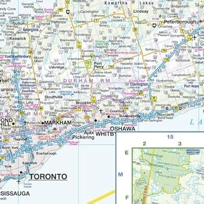 Lucidmap Ontario Wall Map - South Portion with Northern India | Ubuy