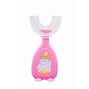 The Little Lookers 360° U-Shaped Toothbrush with Food Grade Silicone ...