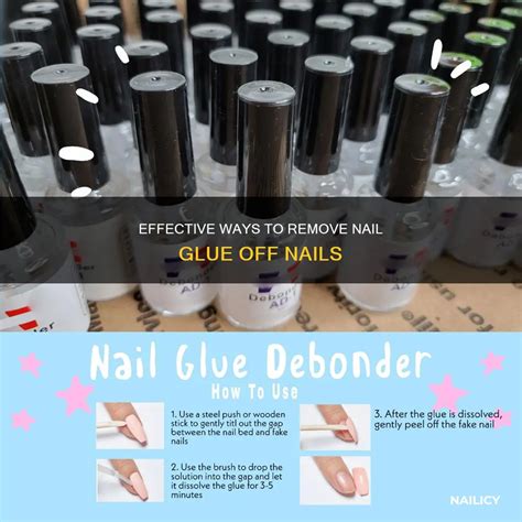 Effective Ways To Remove Nail Glue Off Nails | Nailicy