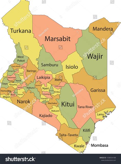 Kenya Maps Detailed Map