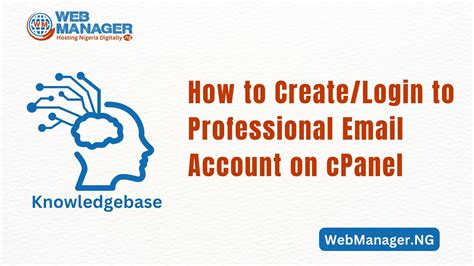 How to Create/Login to Professional Email Account on cPanel - HOSTAFRICA