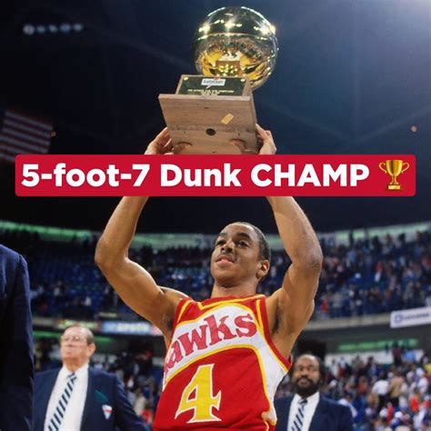 Atlanta Hawks | On this day 38 years ago, Spud Webb became the shortest ...