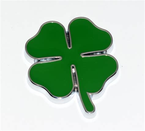 Incognito Four-Leaf Clover Emblem Sticker - Carry Luck Wherever You Go ...