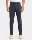 Buy Super Combed Cotton Rich Slim Fit Trackpants with Side and Zipper ...