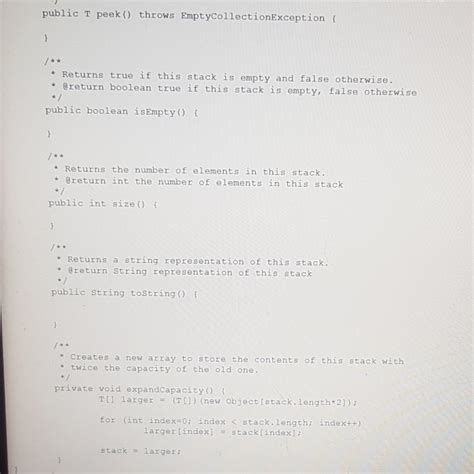 Image result for Java Array Stack Code