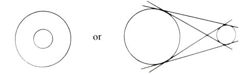 Suppose that two circles `C_(1)` and `C_(2)` in a plane have no points ...