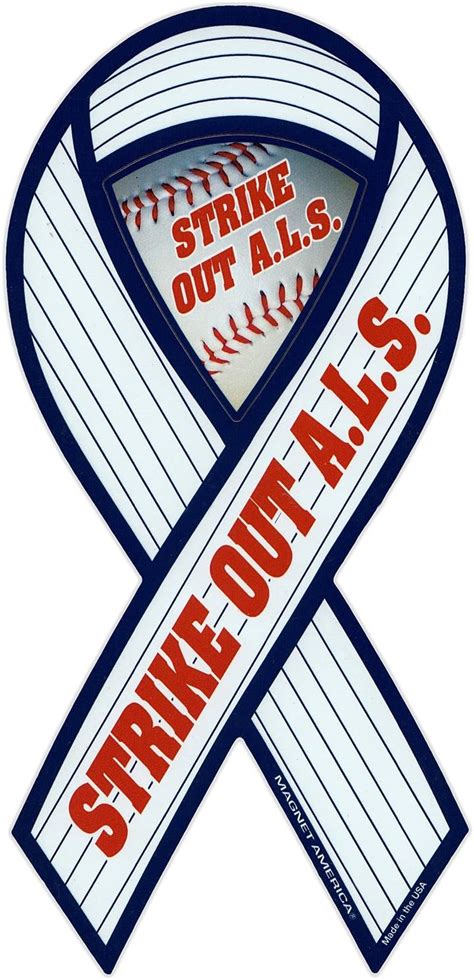 Magnetic Bumper Sticker - ALS Awareness Lou India | Ubuy