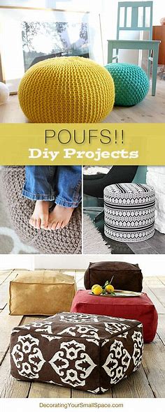 10 DIY Projects to Try | Poufs | New Craft Works