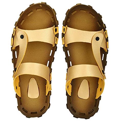 Buy GENNEXT SHOES Ismart Yellow Synthetic Slip-on Casual Look Slippers ...