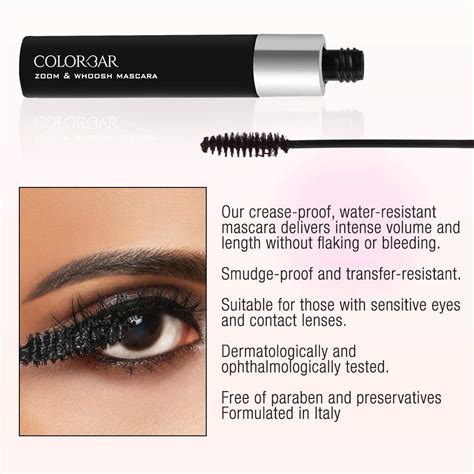 Colorbar Zoom & Whoosh Mascara Black Sin 001 – Mani Ram Balwant Rai