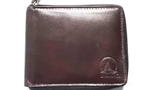 Buy DreamBoat Genuine Leather Wallets for Men, RFID Protected, Zipper ...