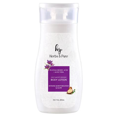 Buy Herbs and Pure Deep Moisturising Body Lotion Spf 20, Kesar Oil and ...