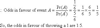 Image result for Probability Odds Formula