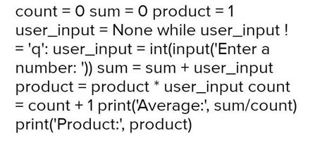Write a program that repeatedly takes integers from the user as long as ...