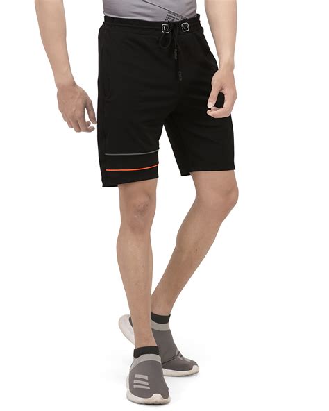 Buy Men's Black Shorts Online in India at Bewakoof