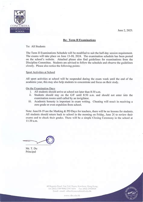 Parents Portal - Concordia International School