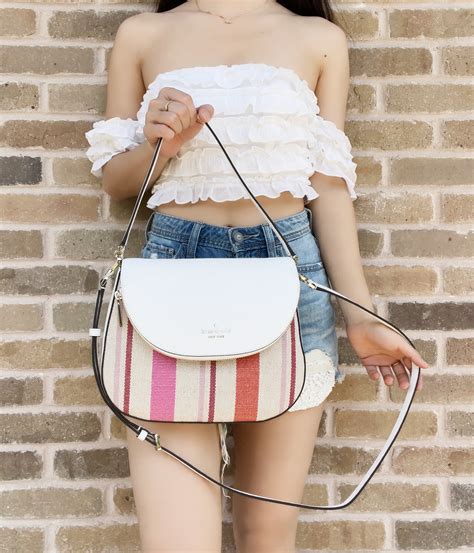 Buy Kate Spade Leila Medium Flap Shoulder Bag Crossbody Pink Multi ...