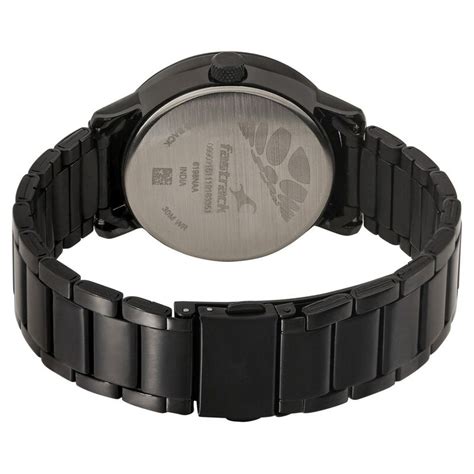 Buy Online Fastrack Go Skate Quartz Analog with Day and Date Black Dial ...