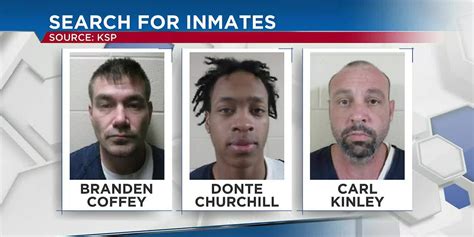KSP searching for 3 escaped Todd County inmates