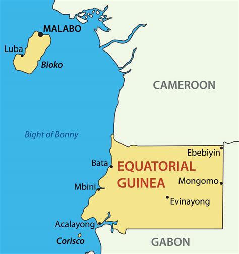 Guinea Physical Map Eps Illustrator Map Vector World Maps